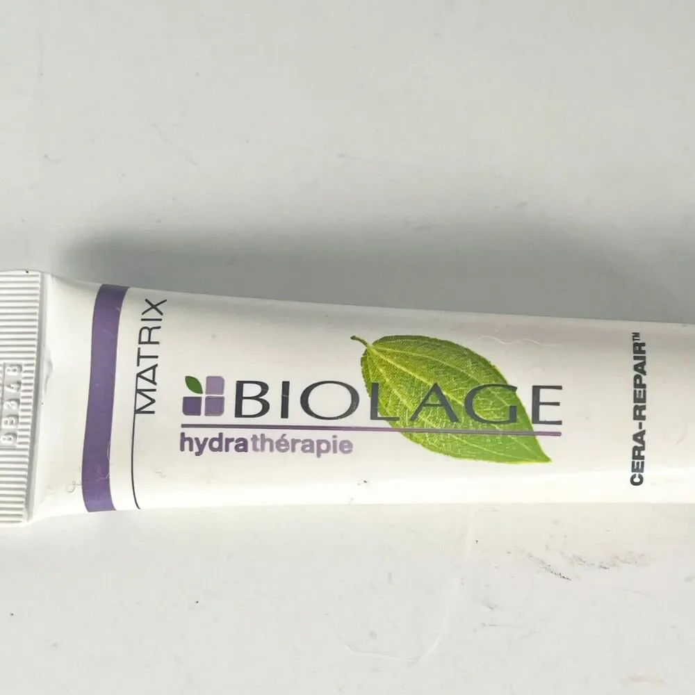 Matrix Biolage HydraTherapie Cera-Repair Hair Mask Damaged Single Use .51 oz New